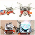 Portable card type stove