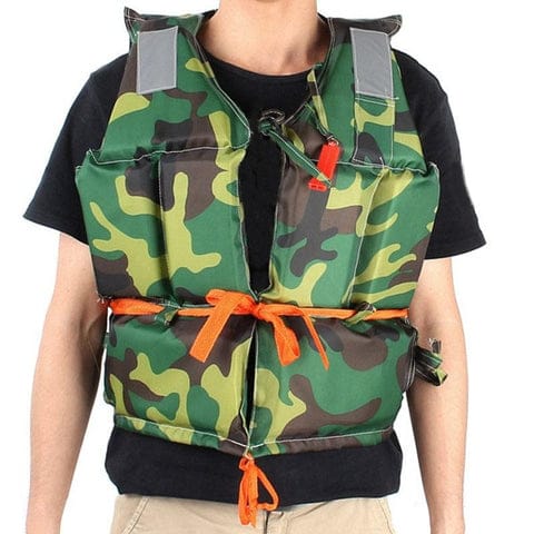 Life Jacket - Camo Color ( 120-KG ) 50*60cm