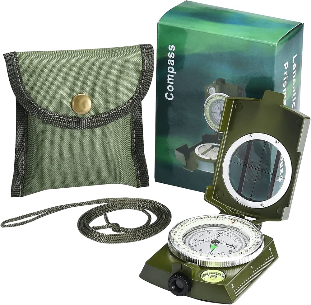 High-Precision Military Lensatic Compass