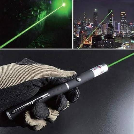 Rechargeable Powerful Green Laser Pointer - with more then 4 KM Range