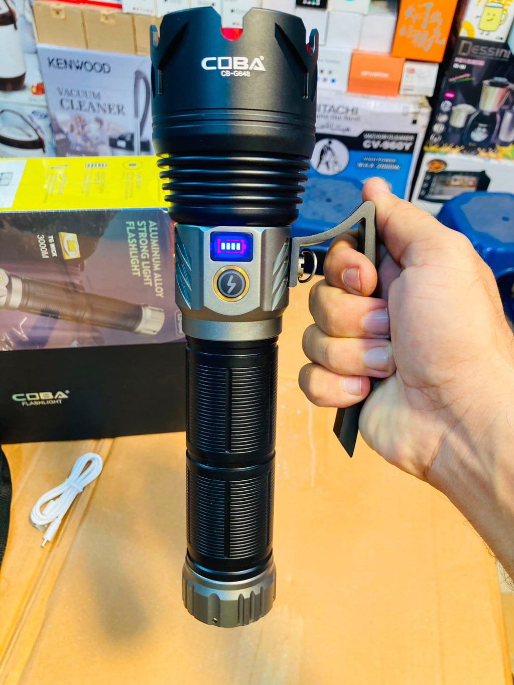 Coba G648 Aluminum Alloy Torch Light