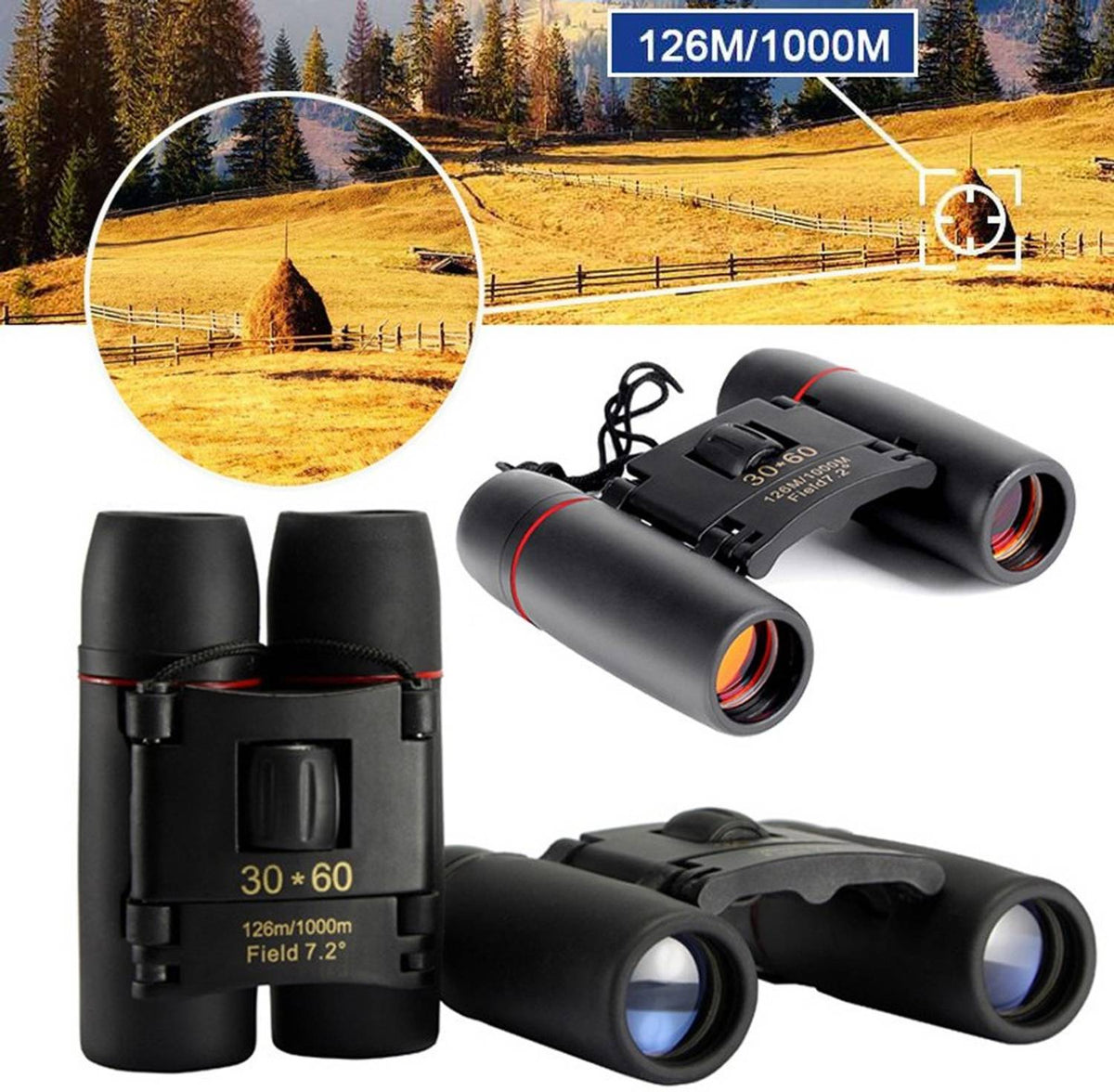 Sakura Compact Clearvision Binoculars