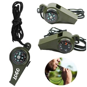 3 in 1 Survival Whistle (Pack of 3
