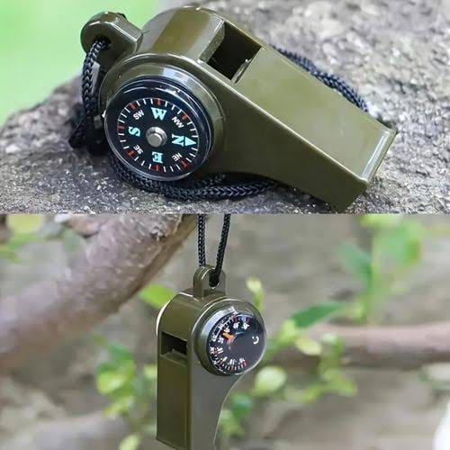 3 in 1 Survival Whistle (Pack of 3