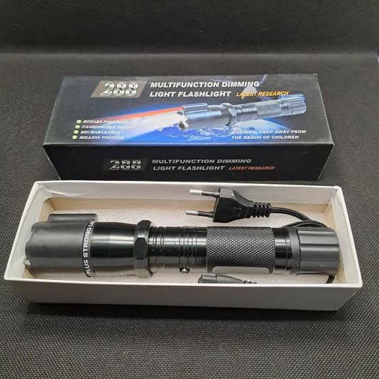 Tactical Police Torch with Taser and Laser Pointer