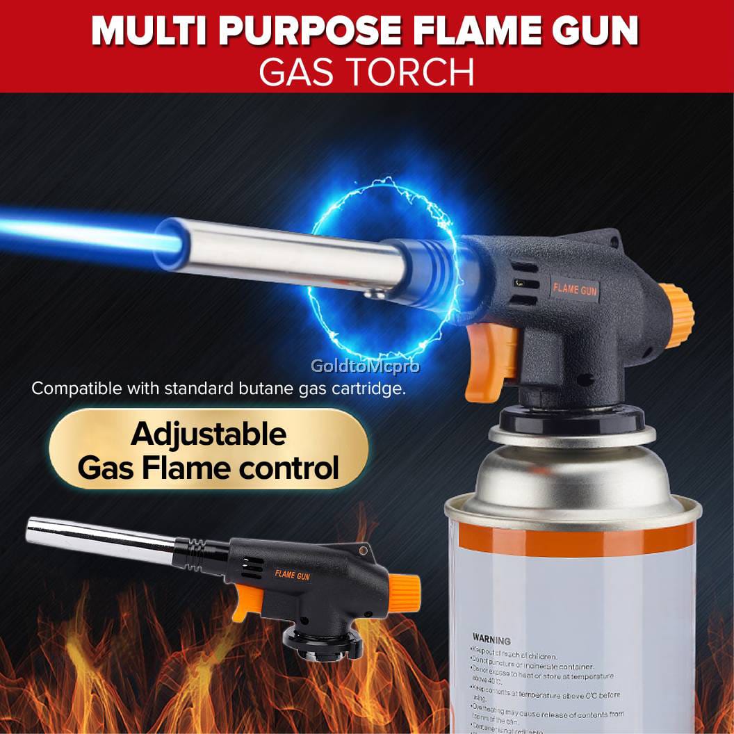 Multi-purpose Gas Torch Auto Ignition+ Butane Gas