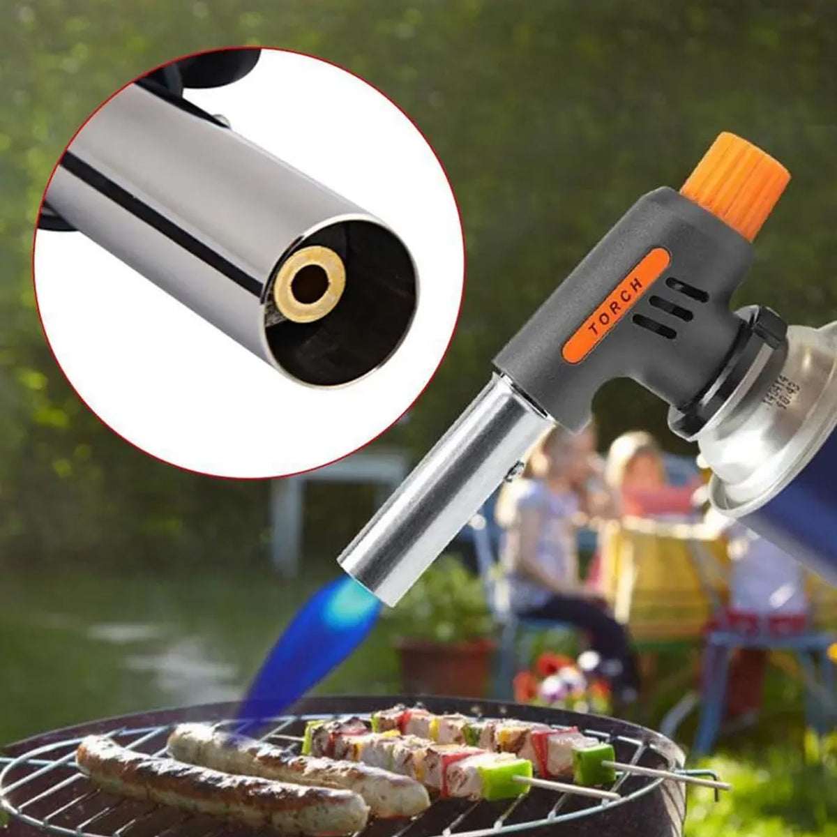 Multi-purpose Gas Torch Auto Ignition+ Butane Gas