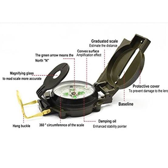 Marching Lensatic Compass