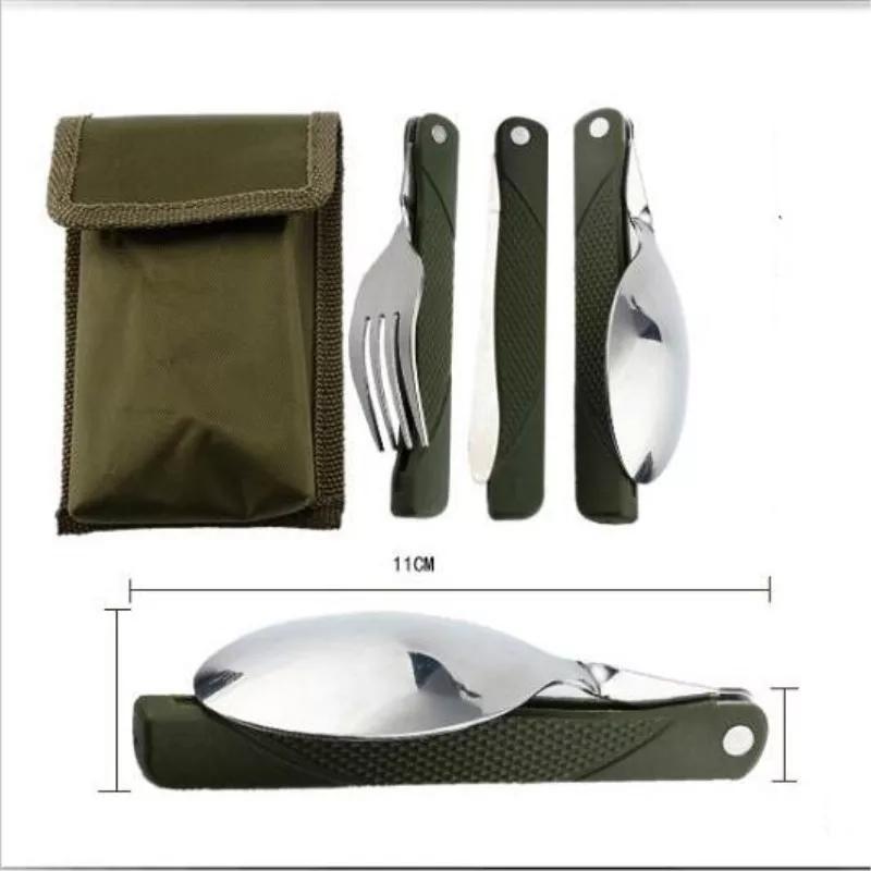 3 Pcs Camping Cutlery Set