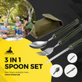 3 Pcs Camping Cutlery Set